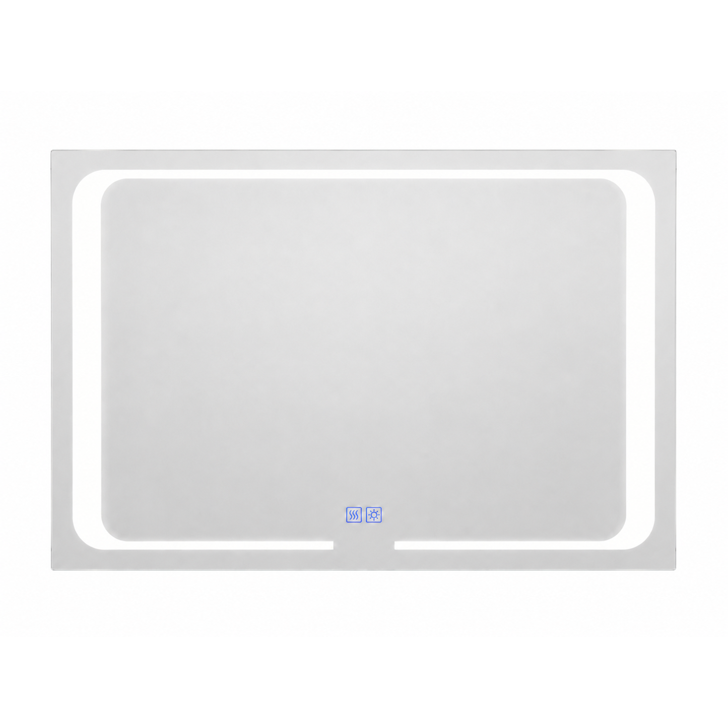 SP Badspiegel 4 Spiegel mit LED Licht, Uhr, Datum u. Heizung – 100×65×3 ♻️