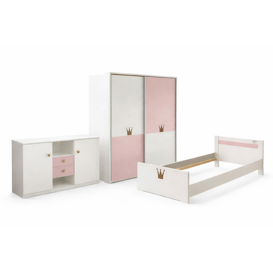 Schlafzimmer Kinderzimmer Prinzessin SET Cindy 2 🔶