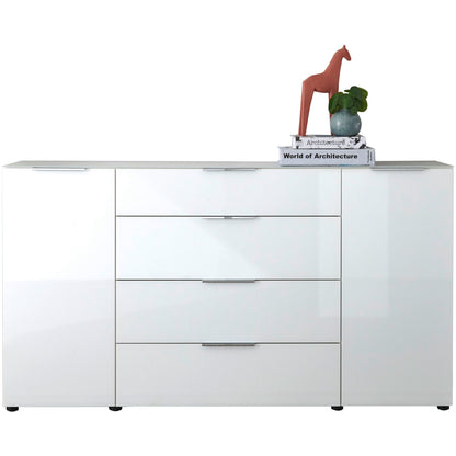 Sideboard Kommode Santorin mit Glasfront ♻️