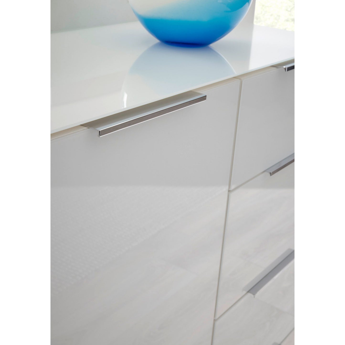 Sideboard Kommode Santorin mit Glasfront ♻️