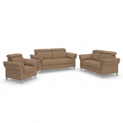 Sofa Set 3-2-1 Sitzer in LEDER Arngast sit&more B-Ware ♻️