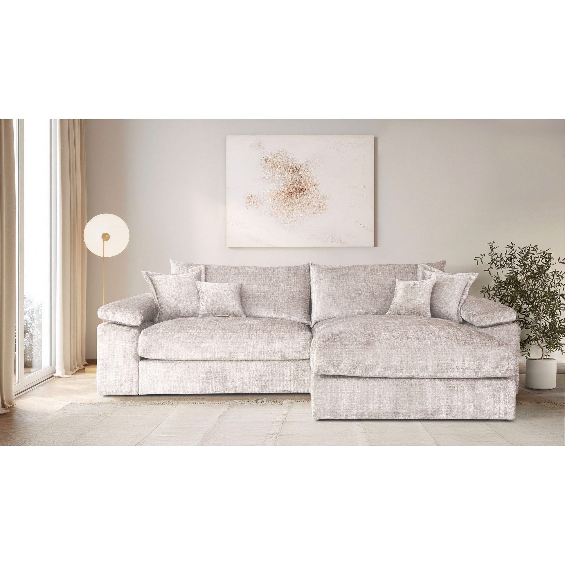 Sofa XXL Ecksofa B-Ware Soft&amp;Cosy