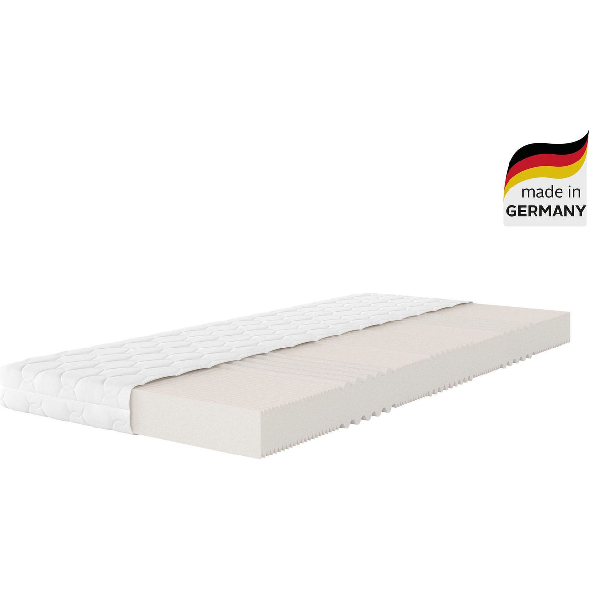 Matratze 90x200 cm Restposten Komfortschaummatratze 7-Zonen