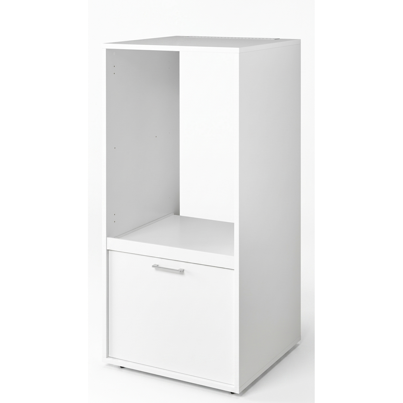 WASHTOWER Hochschrank Schrank 2 – laminat weiß ♻️