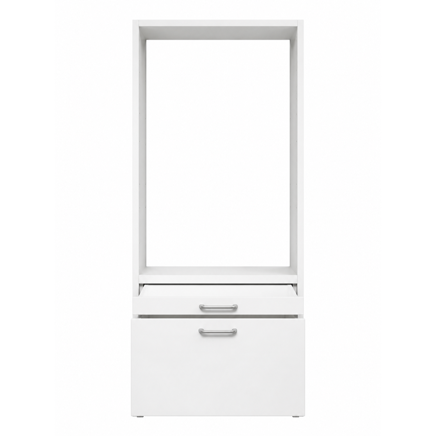 WASHTOWER Hochschrank Schrank 3 – laminat weiß ♻️