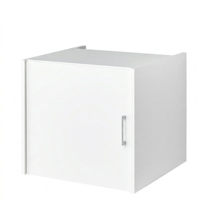 Waschmaschinenschrank Aufsatzschrank 9 – laminat weiß ♻️