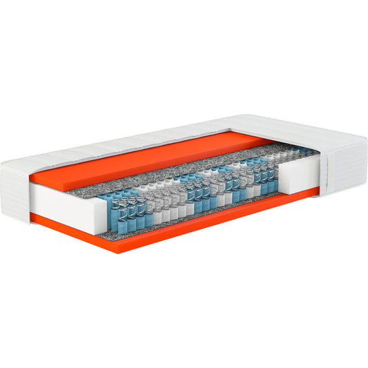 Hn8 Matratze B-Ware 7-Zonen-Taschenfederkern Dynamic TFK ca. 25 cm ♻️