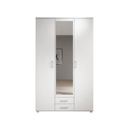 Kleiderschrank Drehtürenschrank Karl mit Spiegel 🔶