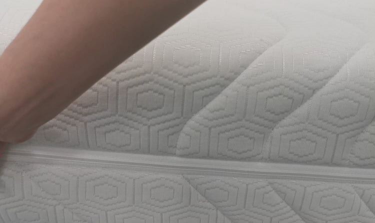 YAK Matratze B-Ware 7-Zonen-Wendematratze H2/H3 Aerolut®-Schaum ♻️